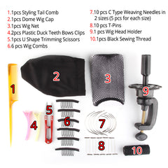 Wig Making  10pc All-in-one Starter Kit