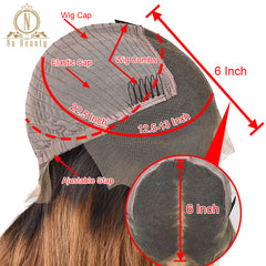 13x6 Short Bob Cut  Brazilian Remy Human Hair Lace Front Wig