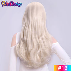 3/4 Half Wig Clip in Hair Extensions Premium Heat Resistant Synthetic Hair