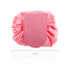Lazy Cosmetic Bag, Maxtour Makeup Toiletry Jewelry Organizer with Zipper and Drawstrings