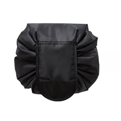 Lazy Cosmetic Bag, Maxtour Makeup Toiletry Jewelry Organizer with Zipper and Drawstrings