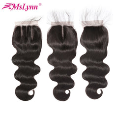 Body Wave Bundles With Closure Brazilian Hair