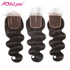 Body Wave Bundles With Closure Brazilian Hair