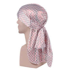 Long Silk  Breathable Doo Durag