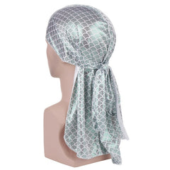 Long Silk  Breathable Doo Durag