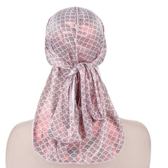 Long Silk  Breathable Doo Durag