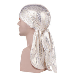 Long Silk  Breathable Doo Durag