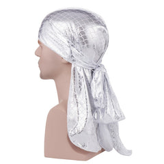Long Silk  Breathable Doo Durag
