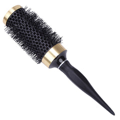 Ceramic Iron Hair Brush Anti-static High Temperature Resistant Round Barrel Comb