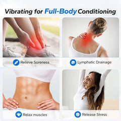 Vibration Plate Exercise Machine Whole Body Workout Power Fitness PlatformPlate Weight Loss & Shaping