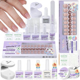 French Gel X Nail Kit 90pcs