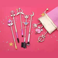 Sailor Moon Crystal Jewelry Makeup Cosmetic Brush Set