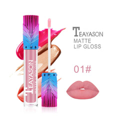 12PCS Pigment Colors Velvet Matte Liquid Lipstick Long Lasting Waterproof