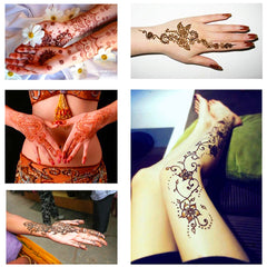 Henna Natural Cone Temporary Waterproof Tattoo Ink