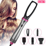 5 in 1 Multifunctional Hair Dryer Volumizer Brush Roller Rotate Styler