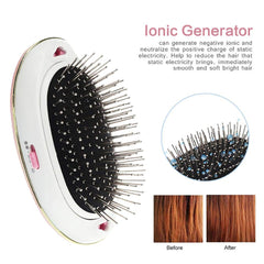 Electric Ionic Mini Hair Brush
