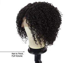Kinky Curly  L Part Lace Front