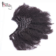 Afro Human  Kinky Curly Hair Clip-Ins