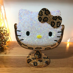 Hello Kitty Rhinestone Portable Makeup Mirror