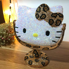 Hello Kitty Rhinestone Portable Makeup Mirror