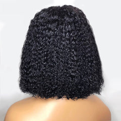 Bob Kinky Curly Lace Front Brazilian Remy Human Hair Wig