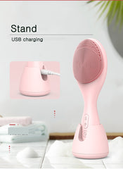 Silicone Electric Facial Cleaning Brush