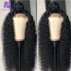 Glueless Curly Lace Front Wig Deep Part Preplucked