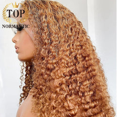Jerry Deep Curly Wig Lace Front
