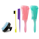 Flex Detangling Brush 5pcs Kit