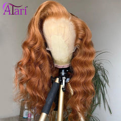 Highlight Ombre Transparent  Lace Front Wig
