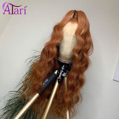 Highlight Ombre Transparent  Lace Front Wig