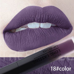 Matte Velvet Waterproof Long-Last Liquid Lipstick