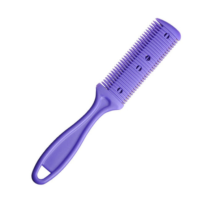 Razor Comb Hair Cutter Comb Cutting Scissors, Double Edge Razor, Hair Thinning Comb Slim Haircuts Cutting Tool