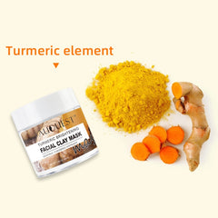 Turmeric Clay Deep Cleansing Acne Exfoliating Facial Mask
