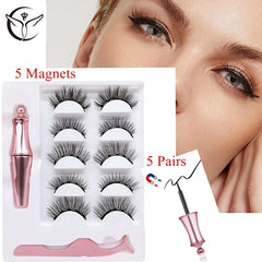 Mink 3D Magnetic Eyelashes Set