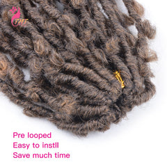 Butterfly Locs Crochet Hair Braids