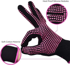 Heat Resistant Gloves with Silicone Bumps