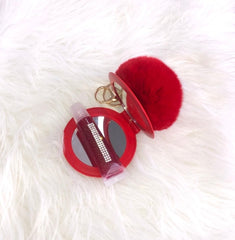 Lip Gloss Self Protection Security Alarm Keychain Ring