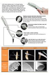 Ultrasonic Hot Vibrating Razor Comb For Hair Cut & Styling