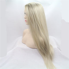 Blonde Long Silky Wig
