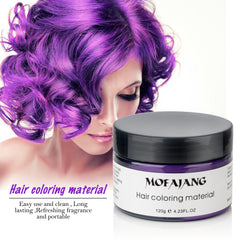 Purple Mofajang Hair Dye Cream