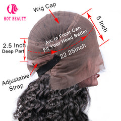 360 Curly Lace Frontal Wig