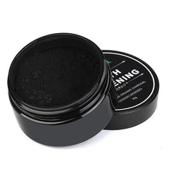 Teeth Whitening Activated Charcoal Powder + Bamboo Toothbrush