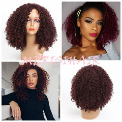 Indian Jerry Curly Virgin Human Hair Wig