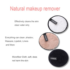 Soft Microfiber Makeup  Plush Puff Remover 1pc
