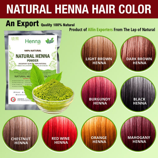 Organic Henna Hair dye/color 60 Grams  100% Chemical Free