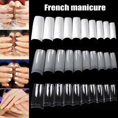 Half French Nail Tips