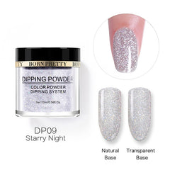 Holographic Dip Nail Powders