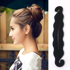 Women Hair Braid Clip Magic Styling Stick Bun Maker Tool Fashion Accessories
