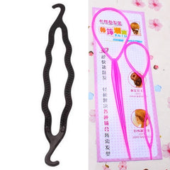 Women Hair Braid Clip Magic Styling Stick Bun Maker Tool Fashion Accessories